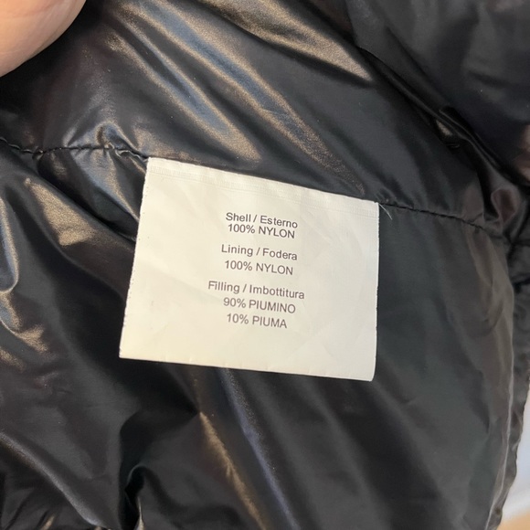 Elisabetta Franchi black down jacket - Picture 9 of 10